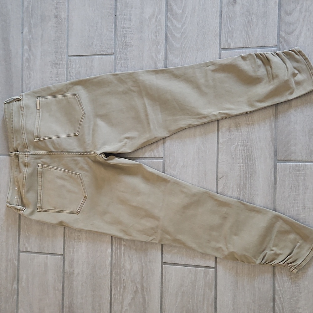 White House Black Market The Sculpt Tan Skinny Jeans Crop
